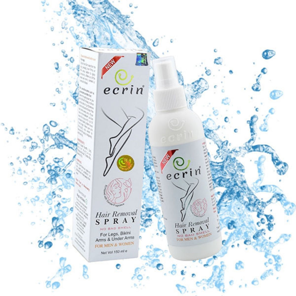 Ecrin Hair Removal Spray for Men & Women | Fast, Gentle Hair Remover 100ml
