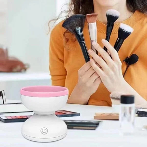 Electric Makeup Brush Cleaner Machine – Fast & Easy Brush Cleaning Tool Chaudhary Brand Store