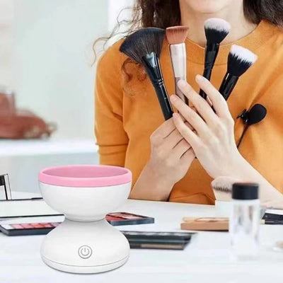 Electric Makeup Brush Cleaner Machine – Fast & Easy Brush Cleaning Tool Chaudhary Brand Store