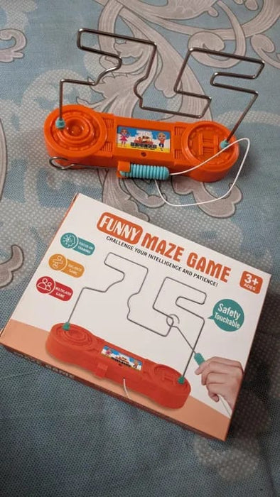 Electric Shock Toy Education Electric Touch Funny Maze Game Party Funny Game Science Experiment Toys For Kids(random Color) - CHAUDHARY BRAND STORE