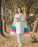 Embroidered Sleeves Kurti With Frill Dupatta & Trouser (3 Piece Suit) Embroidered Dresses For Women