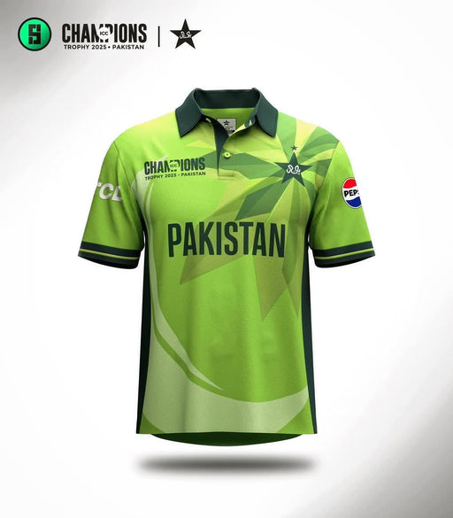 Pakistan Champion Trophy Shirt – 1 Pc Green - CHAUDHARY BRAND STORE