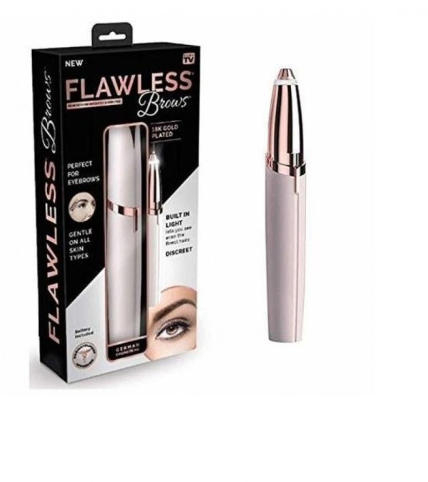 Flawless Brows Rechargeable Eyebrow Hair Remover Machine – Chargeable (random Color) - CHAUDHARY BRAND STORE