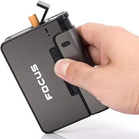 Focus Box Lighter Holder Case Portable Smoking (random Color) - CHAUDHARY BRAND STORE