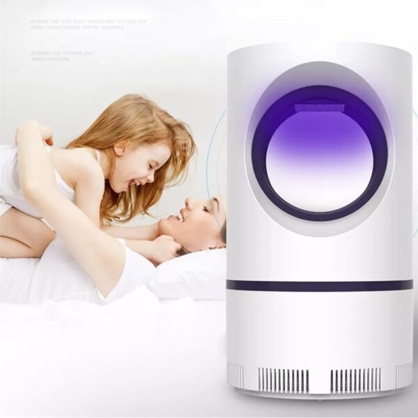 Portable USB Mosquito Killer Lamp | Safe, Silent & Chemical-Free Insect Trap for Home & Travel