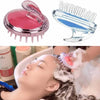 Head Scalp Massage & Shampoo Brush | Soft Silicone Bath Brush | Deep Cleansing & Relaxing Scalp Care | Pack of 2
