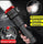 Rechargeable Tactical LED Flashlight | Power Bank with Safety Hammer