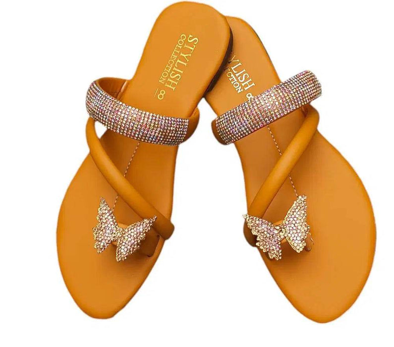 Women's Beaded Flats – Stylish & Comfortable - CHAUDHARY BRAND STORE