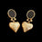 Imported Exquisite Heart Charm Statement Earrings | Earrings For Girls | New Design Earrings | Earrings For Women - CHAUDHARY BRAND STORE