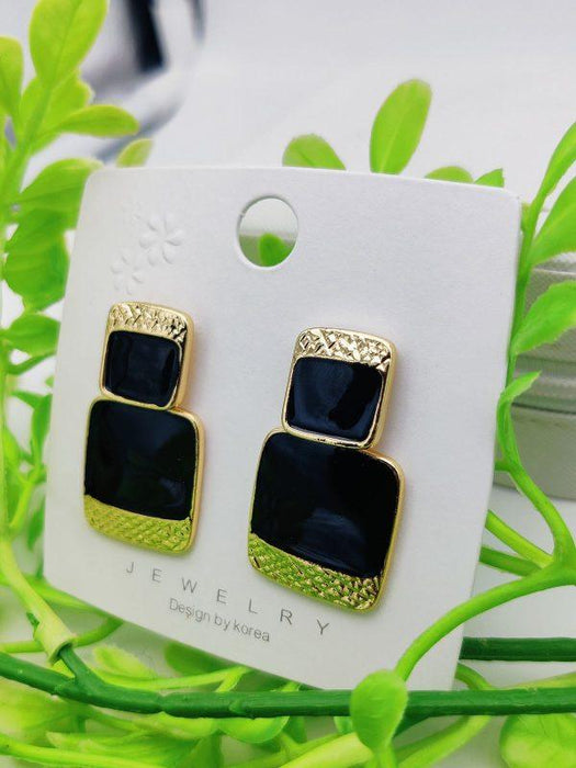 Imported Geometric Glamorous Earrings – Bold Style Redefined! | Earrings For Girls | Earrings For Women - CHAUDHARY BRAND STORE