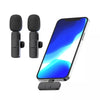 K8 Type-C Wireless Lavalier Microphone | Portable Noise-Cancelling | Mic for Android, Vlogging & Live Streaming