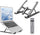 Adjustable Laptop Stand – Creative Folding Portable Storage Bracket for Desk & Office