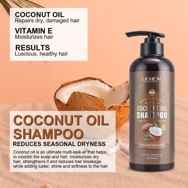 Lichen Hair Shampoo – For All Hair Types Nourishing & Refreshing Care