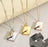 Love Letter Envelop Pendent For Girls – Golden Color - CHAUDHARY BRAND STORE