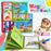 Magic Water Book Painting Drawing Coloring Board Book Magic Water Pen (Pack Of 3)