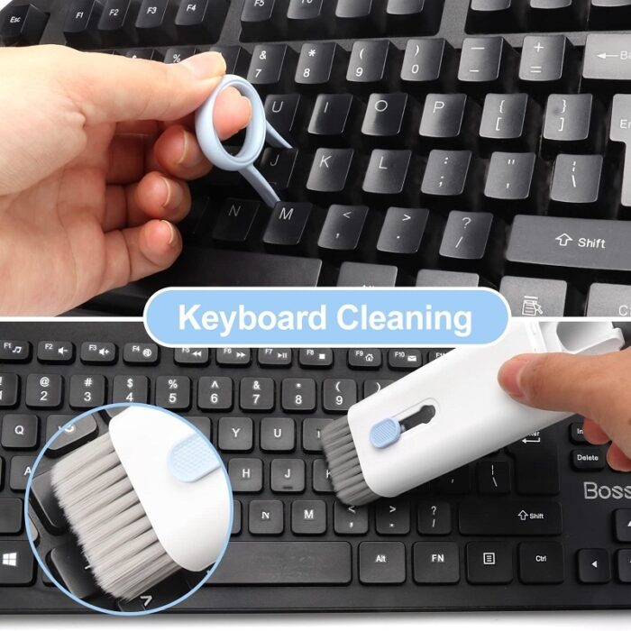 7 in 1 Electronic Cleaner kit - Keyboard Cleaner, Keyboard Cleaning Kit, Laptop Cleaner with Brush, Electronic Cleaner for Airpods pro/Laptop/Phone/Computer/Screen