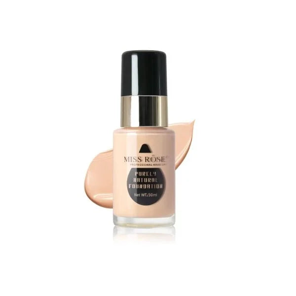 Miss Rose Purely Natural Liquid Foundation – Long Lasting Full Coverage Chaudhary Brand Store