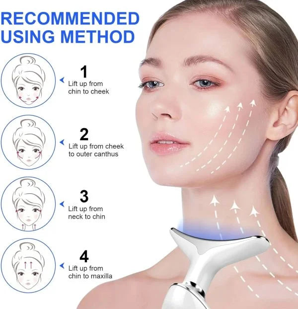 GlowUp™ EMS Face & Neck Massager – Skin Tightening & Anti-Aging Device Chaudhary Brand Store