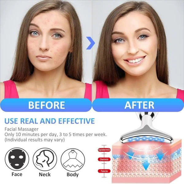 GlowUp™ EMS Face & Neck Massager – Skin Tightening & Anti-Aging Device