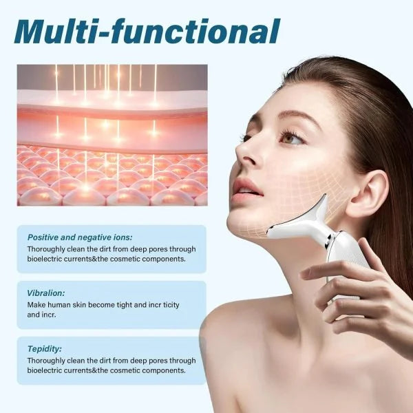 GlowUp™ EMS Face & Neck Massager – Skin Tightening & Anti-Aging Device Chaudhary Brand Store