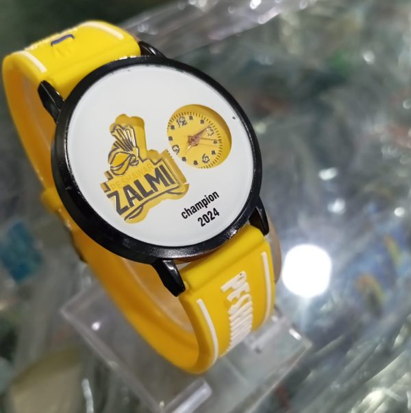 Peshawar Zalmi Logo Watch Psl Wrist Watches For Unisex Men’s Formal Watch - CHAUDHARY BRAND STORE