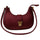 Crescent Luxury Faux Leather Shoulder Bag |  Elegant Handbag for Women