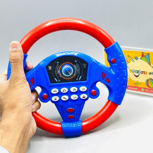 Simulation Driving Car Steering Wheel Learning Toy For Kids (random Color) - CHAUDHARY BRAND STORE