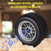 RGB Tyre Shape Wireless Bluetooth Speaker with LED Light & HD Sound