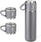 Stainless Steel Vacuum Flask Set – 500ml With 3 Cups (gift Box ) (random Color)